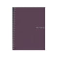thumbnail image 1 of EcoQua Notebooks spiral grid, wine, 5.8 in. x 8.25 in. (pack of 5), 1 of 1