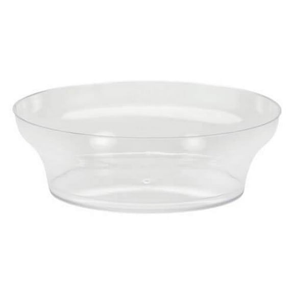 EcoQuality 10oz Buffet Clear Bowl – Disposable, Durable, and Elegant Serveware, Reusable Plastic Serving Bowl for Salads, Desserts & Snacks – Tableware Weddings, Parties, Catering (20)