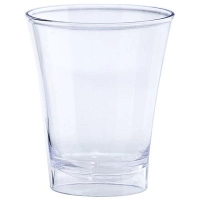 EcoQuality 10oz Clear Highball Tumbler - Disposable Clear Plastic Cups - Eco-friendly Cold Cups for Cocktails, Home, Office, Events, Wedding, Parties (120)