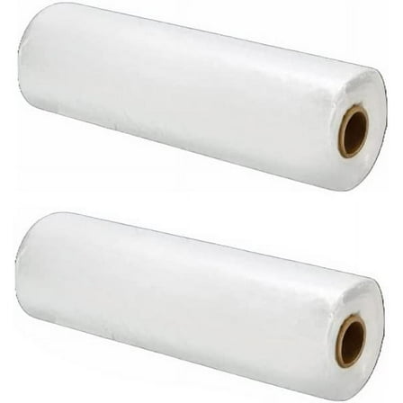 EcoQuality 10x15 Plastic Produce Bags on a Roll, 500 Count
