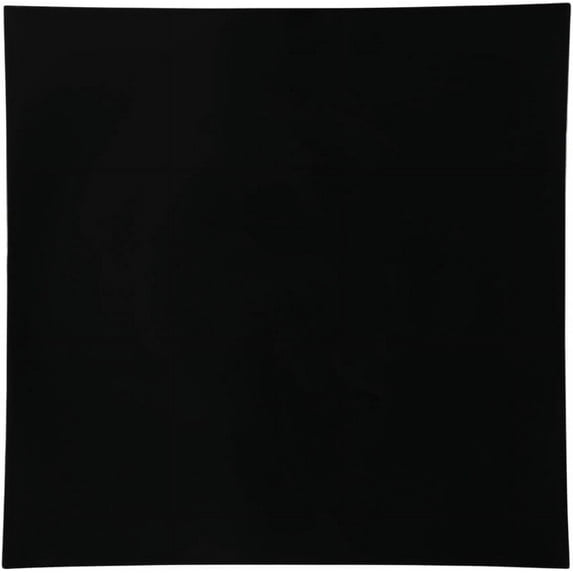 EcoQuality 13" inch Flat Square Charger Black Plastic Plates - China Like Party Plates, Heavy Duty Large Disposable Dinner Salad Plate Weddings, Serveware, Baby Showers, Anniversaries, Events (96)