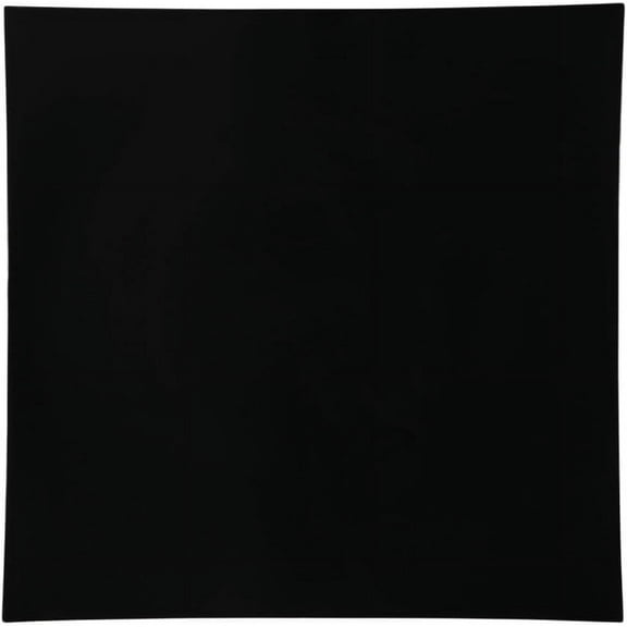 EcoQuality 13" inch Flat Square Charger Black Plastic Plates - China Like Party Plates, Heavy Duty Large Disposable Dinner Salad Plate Weddings, Serveware, Baby Showers, Anniversaries, Events (8)