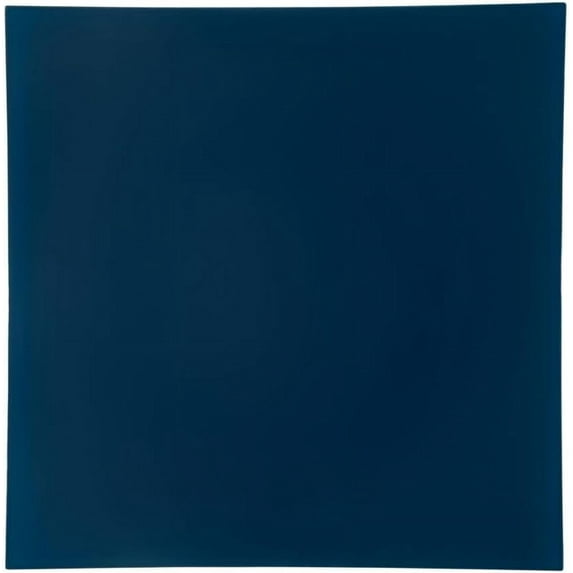 EcoQuality 13" inch Flat Square Charger Navy Blue Plastic Plates - China Like Party Plates, Heavy Duty Large Disposable Dinner Salad Plate Weddings, Serveware, Baby Showers, Anniversaries, Events (24)