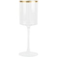 thumbnail image 1 of EcoQuality 14 oz Clear Round Wine Glasses with Gold Rim – Elegant, Durable Glassware for Wine, Champagne, Special Occasions – Perfect for Weddings, Parties, Formal Events (30), 1 of 3