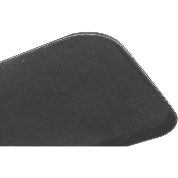 EcoQuality 14 x 18 Inch Black Fiberglass Rectangular Tray - Commercial Food Service Non Slip Serving Tray - for Restaurants, Cafeterias (2)