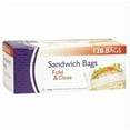 thumbnail image 1 of EcoQuality Flip-Top Sandwich Bags - Snack Bags, Food Grade, Food Packaging Storage Container Bag (30), 1 of 1