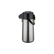 EcoQuality 2.2 Liter Airpot Beverage 24hr Hot Coffee Dispenser with Push Button, Stainless Steel, Great for Caterers, Restaurants, Offices, Households, Cafes 3