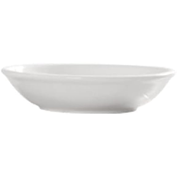 EcoQuality 2 3/4 Inch Bone White Porcelain Sauce Dish - Microwave, Oven, and Dishwasher Safe - For Dipping Sauces, Condiments, Dressings, and Sides - For Restaurants, Catering Buffets, Dining (12)