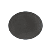 EcoQuality 22 x 27 Inch Brown Fiberglass Oval Tray - Commercial Food Service Non Slip Serving Tray - for Restaurants, Cafeterias, Food Service 6
