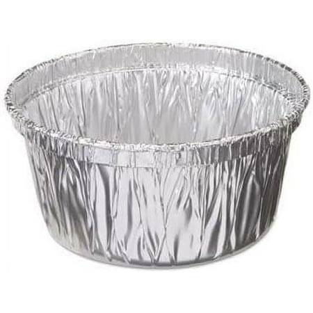 EcoQuality 4.0 Oz Leak Proof Aluminum Portion Cups - Disposable Metal Condiment & Baking Containers - Ideal for Sauces, Samples, Condiments, Jello Shots, Baking, Catering, Parties and More (25)