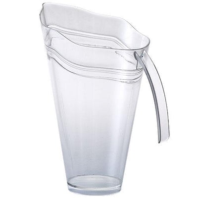 EcoQuality 48oz Clear Pitcher - Durable Plastic Pitcher - Cold Pitchers for Cocktails, Home, Office, Events, Wedding, Parties (1)