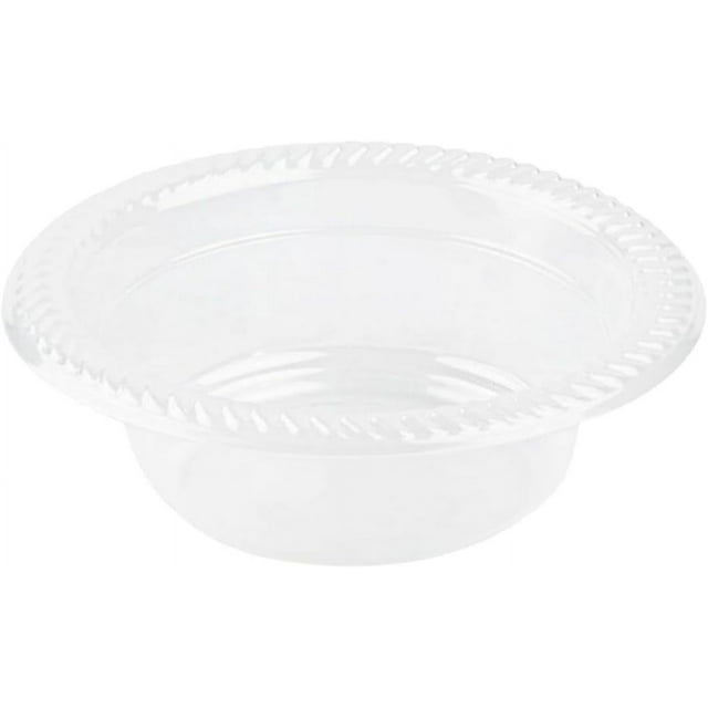 EcoQuality 5oz Clear Plastic Bowls Disposable Plastic Dessert Bowls