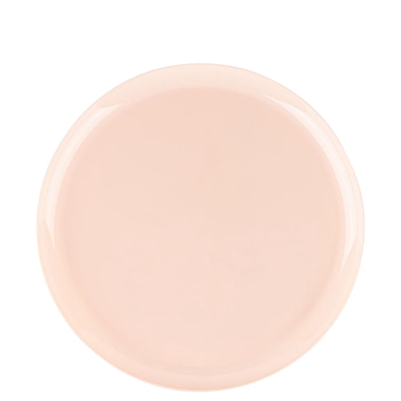 EcoQuality 8.6" inch Round Pink Disposable Plastic Plates - Heavy Duty Large Disposable Charger Dinner Plate Weddings, Serveware, China Like Salad Party Plates (240 Pack)