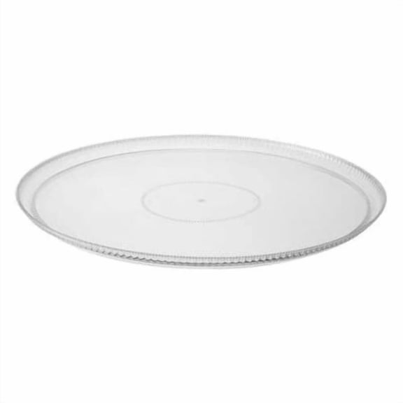 EcoQuality 80oz Contoured Bowl Clear - Disposable Clear Bowl for Parties Catering Food Storage Meal Prep Salad Fruit Bowl Lightweight Durable (12)
