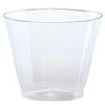 thumbnail image 1 of EcoQuality 9oz Clear Fashioned Tumbler Cup - Biodegradable Disposable Paper Cups - Elegant Glassware for Whiskey and Cocktails - Eco-friendly Hot Cups for Home, Office, Events, Wedding, Parties (600), 1 of 1