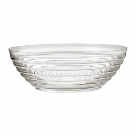 EcoQuality Clear 5 QT Ringed Bowl – Disposable Dish for Appetizers Desserts Snacks Tastings and Samples Ideal for Catering Buffet Tables Weddings Parties Events (12)