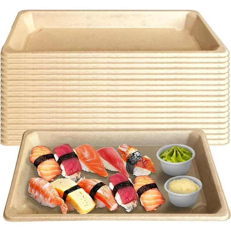 https://i5.walmartimages.com/seo/EcoQuality-Compostable-Sushi-Trays-Medium-Natural-Sugarcane-Bagasse-Take-Out-Container-Biodegradable-Disposable-Plate-Eco-Friendly-Plastic-Alternativ_d7cfdbd4-3d05-4c0a-ae78-3c0a7f73b898.68c0a45e4105e54063dc55e9e8916623.jpeg?odnHeight=768&odnWidth=768&odnBg=FFFFFF