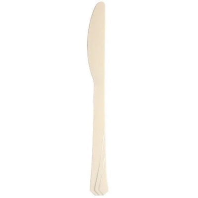EcoQuality Disposable Ivory Knife - Great for Party, Soups, Kitchen, Office, Togo, Lunch, Cafeterias, Restaurants (51)