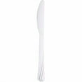 thumbnail image 1 of EcoQuality Disposable Plastic Pearl White Knife - Great for Party, Soups, Kitchen, Office, Togo, Lunch, Cafeterias, Restaurants (1224), 1 of 1