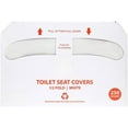 thumbnail image 1 of EcoQuality Disposable Toilet Seat Covers - Easily Flushable Paper Toilet Seat Cover for Adults, Teens, Kids, Great for Commercial, Business and Hotel (1000), 1 of 1