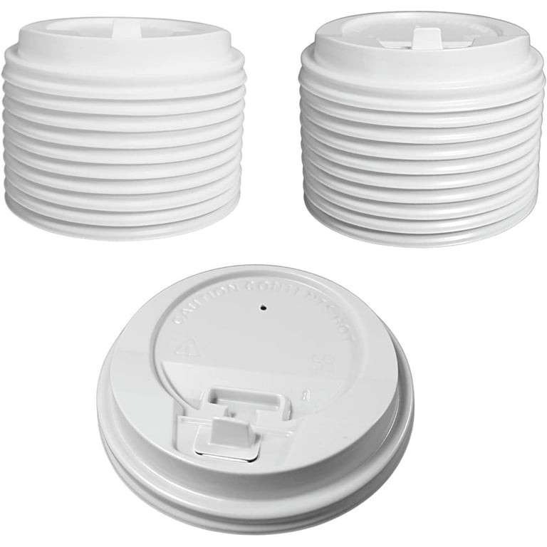 Universal Sip Through Plastic Hot Cup Lid, Fits All Sizes, White, 50/Pack, 20 Packs/Carton Universal Sip Through Plastic Hot Cup Lid, Fits All Sizes, White, 50/Pack, 20 Packs/Carton