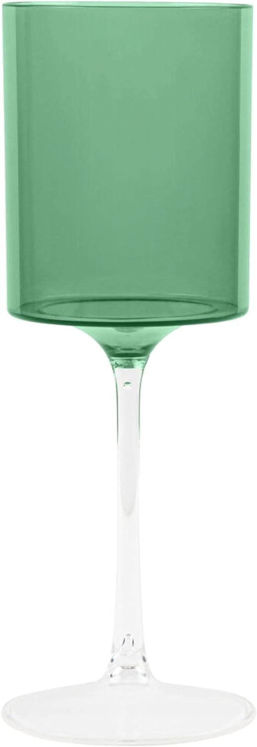 EcoQuality Disposable Plastic Wine Glass for 120 Guests