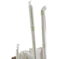 thumbnail image 1 of EcoQuality Oxo-Biodegradable Clear Disposable Drinking Straws 7.75 inch Compostable Jumbo Drinking Straw Individually Wrapped - Soda, Milkshake, Smoothie, Plastic Alternative, Eco-Friendly (15 Boxes), 1 of 5