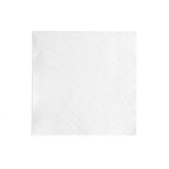EcoQuality Solids Pearl White Beverage Napkin 3-Ply, Dispenser Napkin Refill, Everyday Napkins, Perfect for Restaurants, Diners, Bodegas & Home (40)