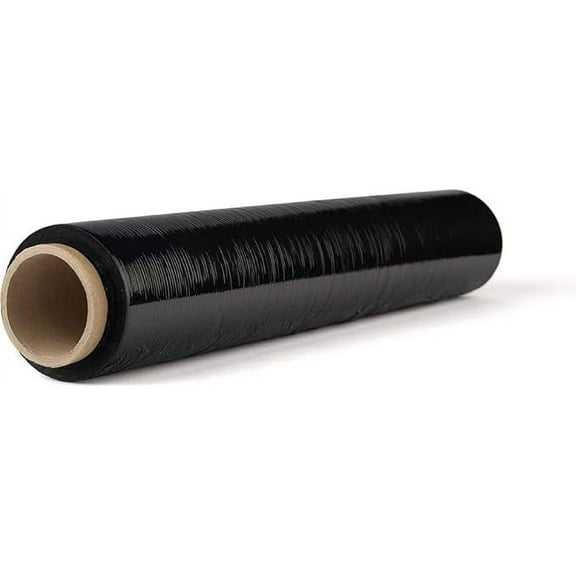 EcoQuality Strong 32" Black Compactor Tubular Bags Receptacle Can Liner Large Heavy Duty Garbage Bags, Multi Purpose, Janitorial, Industrial, Office, Contractor, Residential, Commercial (1)