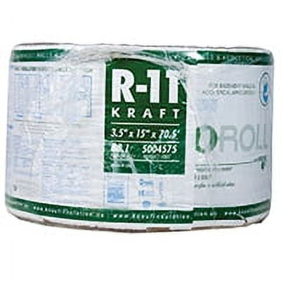 Ecoroll KR42E Kraft Faced Fiberglass Insulation 23 in. W x 70.5 ft. L