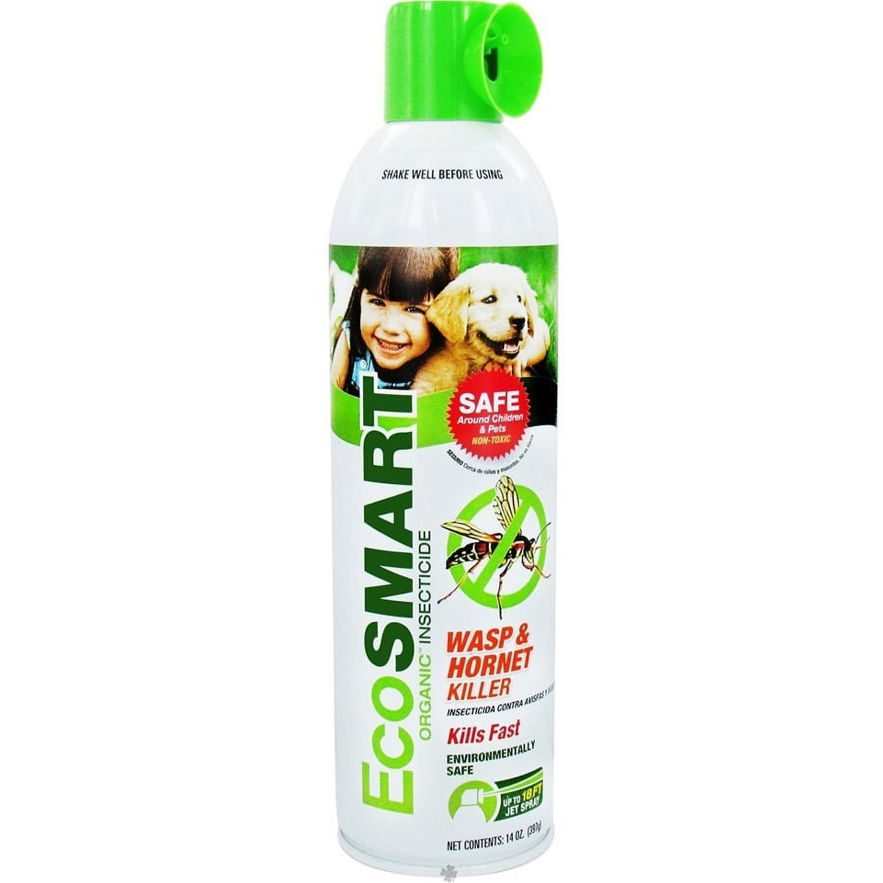 EcoSmart Wasp and Hornet Killer, 14 oz, Effective Insecticide Spray ...