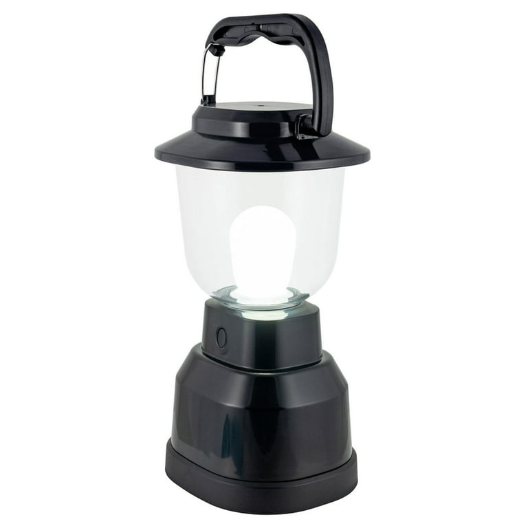 Industrial Rechargeable Resin&Acrylic Camping Light, Black/White