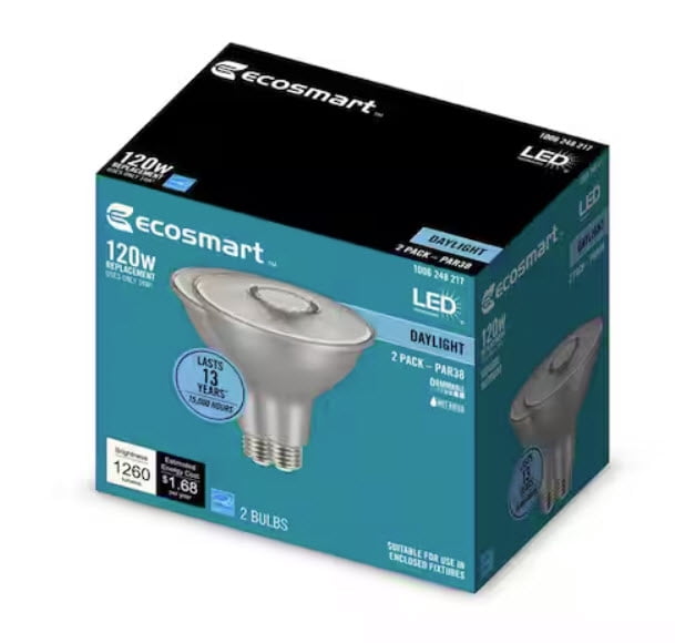 EcoSmart BR30 Dimmable LED Light Bulb - Thumbnail 4