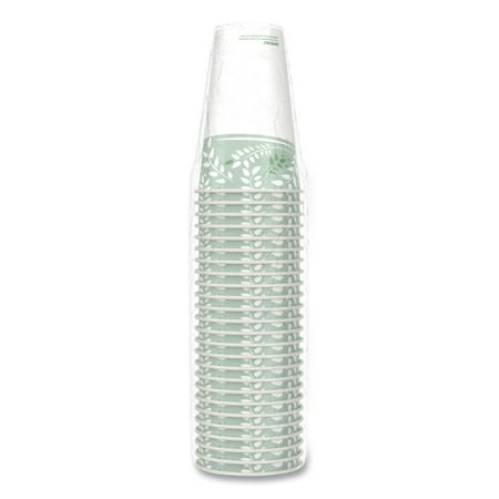 EcoSmart 16 oz. Paper Hot Cups with PLA Lining - Viridian (50-Piece/Pack)