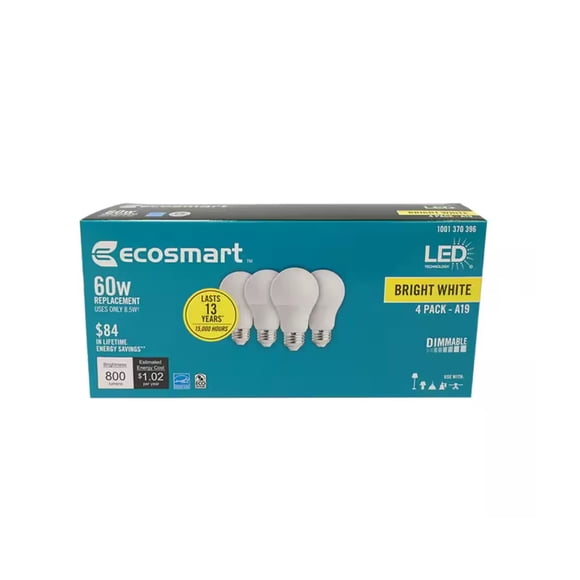 EcoSmart Light Bulbs in Shop Light Bulbs by Brand - Walmart.com