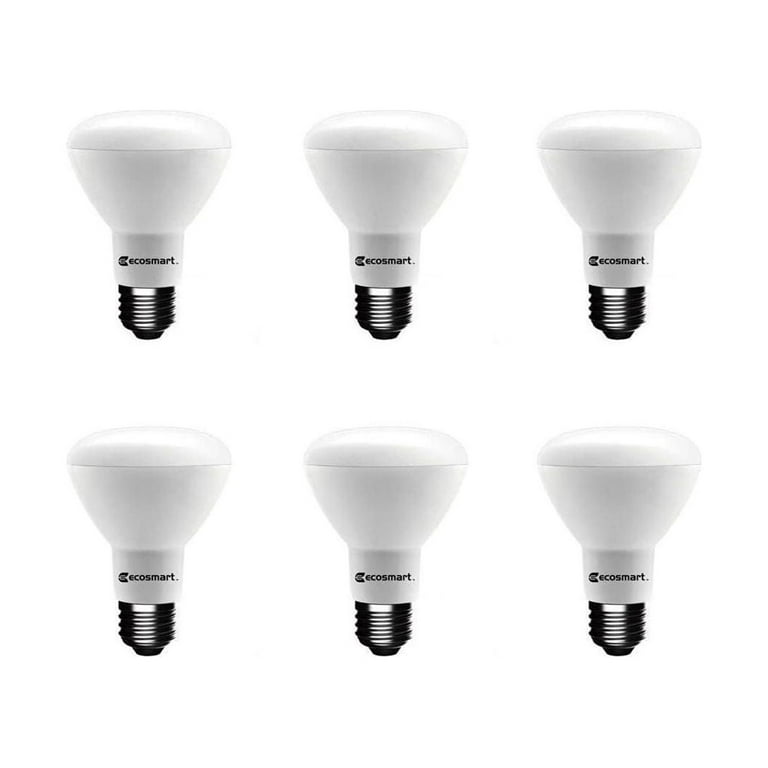 EcoSmart 75-Watt Equivalent BR20 Dimmable LED Light Bulb Soft White (12-Pack) EcoSmart 75-Watt Equivalent BR20 Dimmable LED Light Bulb Soft White (12-Pack)