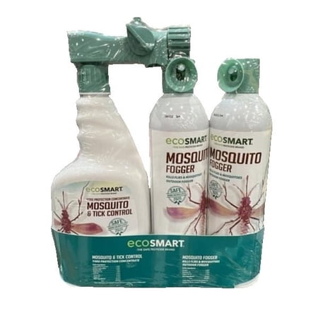 EcoSmart Mosquito Control Combo: 1 Sprayer, 2 Foggers