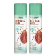 EcoSmart Natural, Plant-Based Bed Bug Killer for Mattresses & Carpets, 14 Ounce Spray Aerosol Can Pack of 2