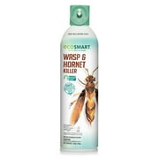EcoSmart Natural, Plant-Based Essential Oil Wasp and Hornet Killer, 14 Ounce Aerosol Spray Can (Pack of 2)
