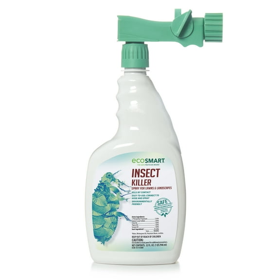 EcoSmart Natural, Plant-Based Insect Killer for Lawns and Landscaping, 32 Ounce Hose End Sprayer Bottle