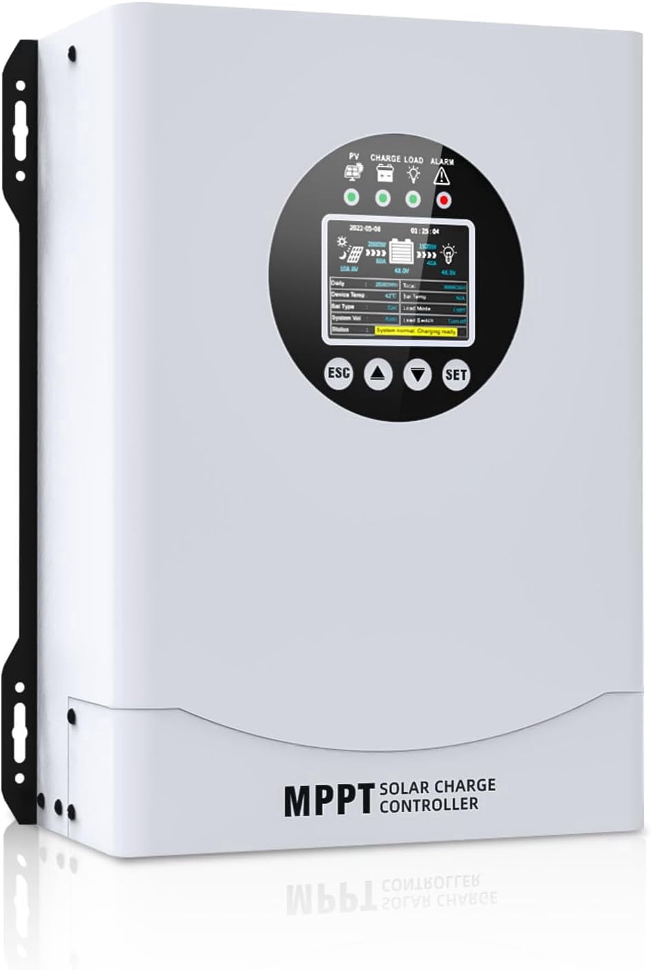 EcoSolLi 60A MPPT Solar Charge Controller, Auto‑Voltage 12V‑96V, Max ...