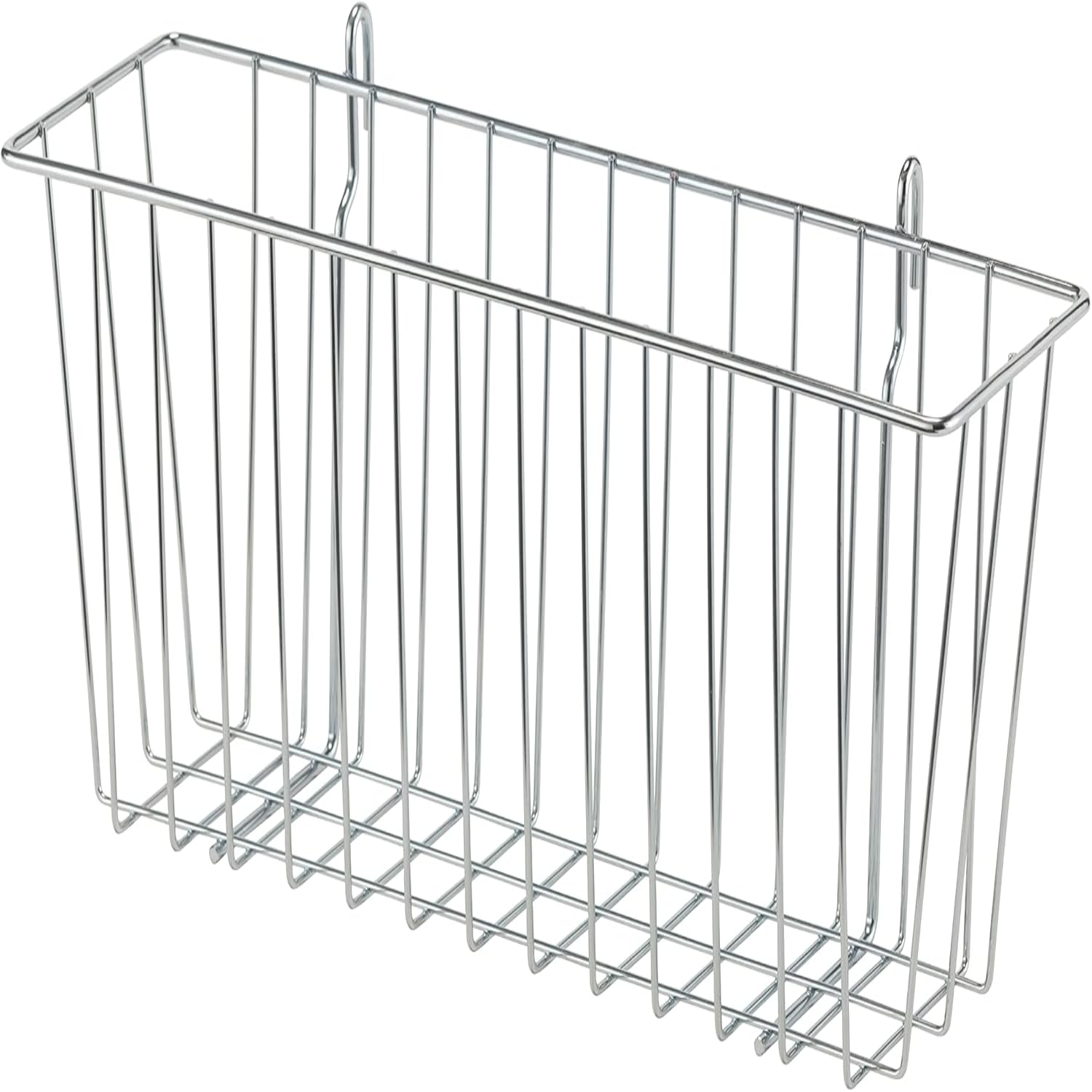 EcoStorage 21Inch Metal Hanging Basket to Use With Shelf Units and