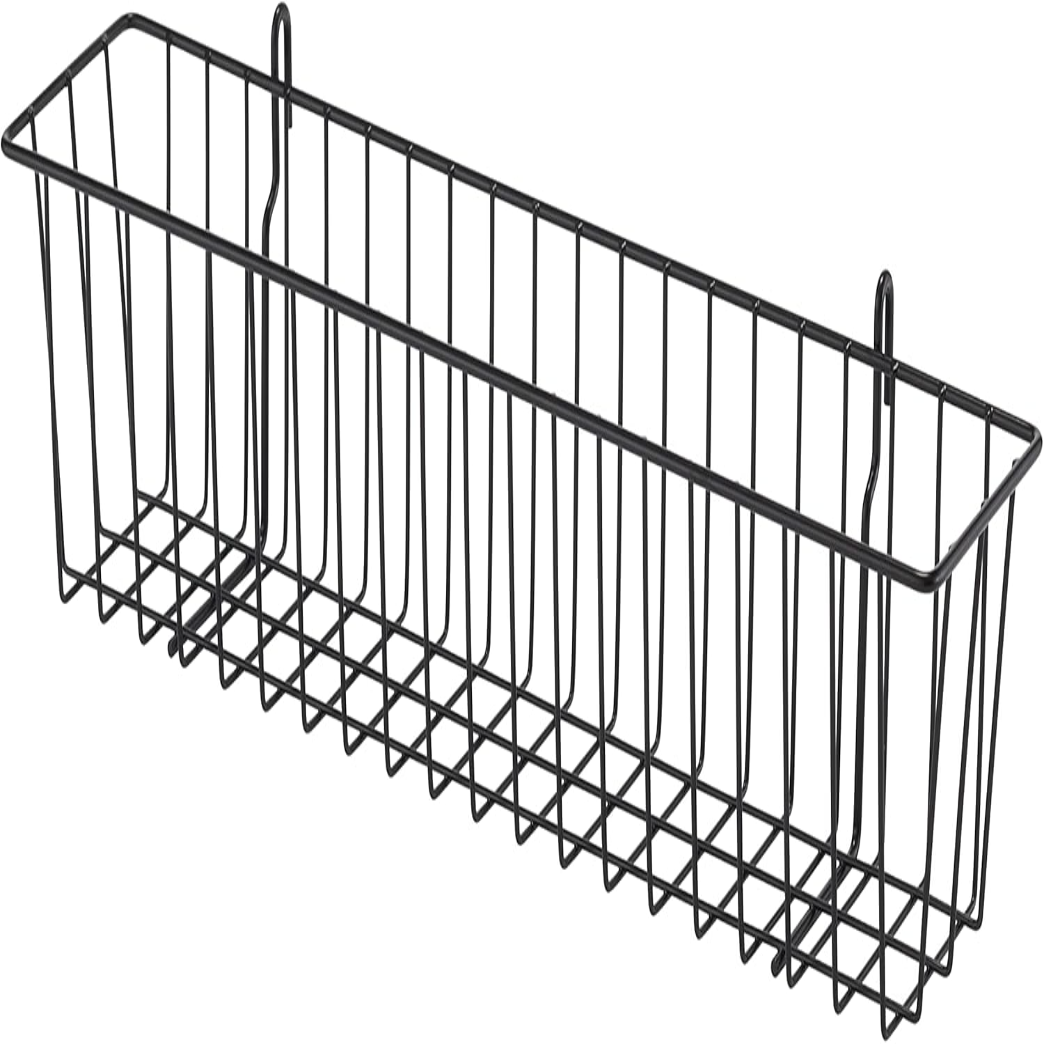 EcoStorage 21Inch Metal Hanging Basket to Use With Shelf Units and