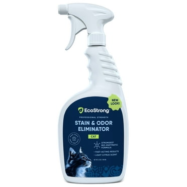 EcoStrong Enzymatic Cat Stain & Odor Remover, 32 oz Sprayer