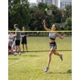 thumbnail image 1 of EcoSummer Portable Pickleball & Badminton Net Set, 16.7FT Adjustable Height 3.5–5.1FT Sports Net with 2 Paddles, 3 Rackets & Balls, Outdoor Backyard Game Set with Carry Bag, 1 of 8