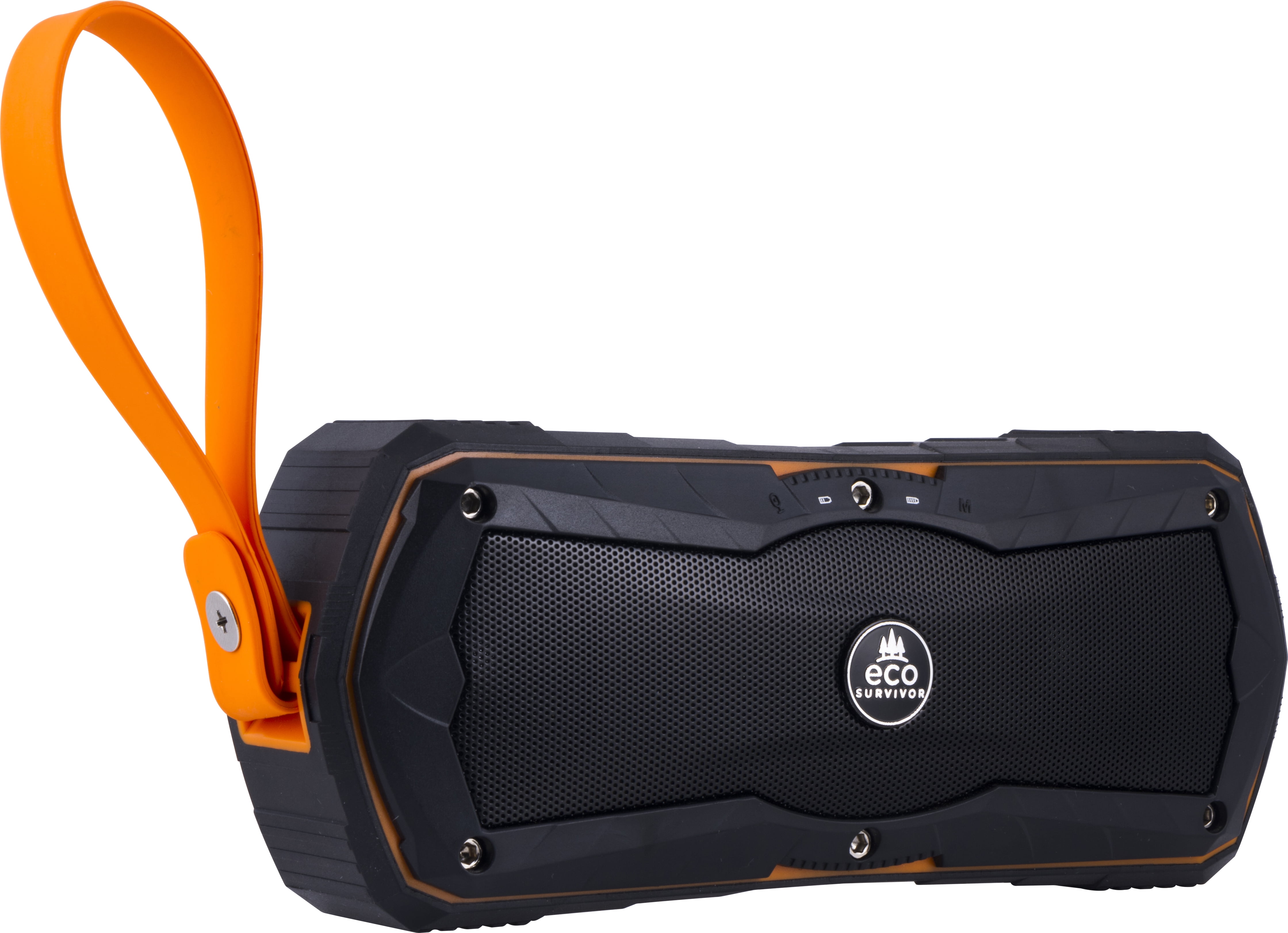 EcoSurvivor Outdoor Bluetooth Speaker, 1-Port USB, Battery Pack, Water Resistant, 34425
