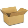 thumbnail image 1 of EcoSwift 4 x 4 x 3 Inch Corrugated Cardboard Packing Boxes (50 Pack), 1 of 5