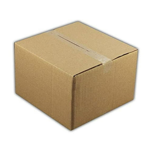 EcoSwift 4 x 4 x 3 Inch Single Wall Rectangular Corrugated Cardboard Shipping Carton Packing Boxes Bundle for Moving, Mailing, or Storage (100 Pack)