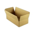 thumbnail image 1 of EcoSwift Brand Premium 10x7x4 Cardboard Boxes Mailing Packing Shipping Box Corrugated Carton 23 ECT, 10"x7"x4", Brown, 50-Pack, 1 of 6