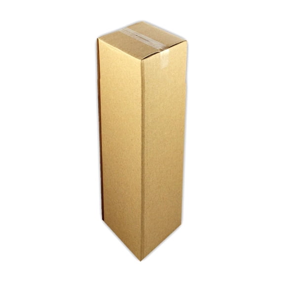 EcoSwift Brand Premium 4x4x48 Tall Long Cardboard Boxes Mailing Packing Shipping Box Corrugated Carton 23 ECT, 4"x4"x48", Brown, 15-Pack